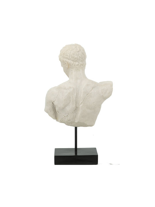 Artekko Διακοσμητική Προτομή Πολυρητίνης Bust 29.5x17x54cm