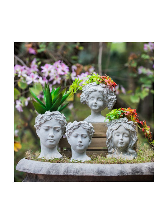 Artekko Decorative Bust made of Ceramic Visage 18.50x17.50x27cm 1pcs
