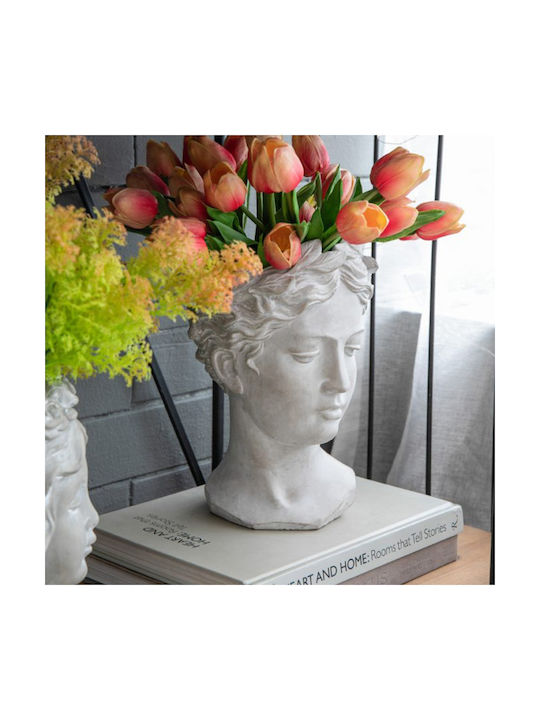Artekko Decorative Bust made of Ceramic Visage 18.50x17.50x27cm 1pcs