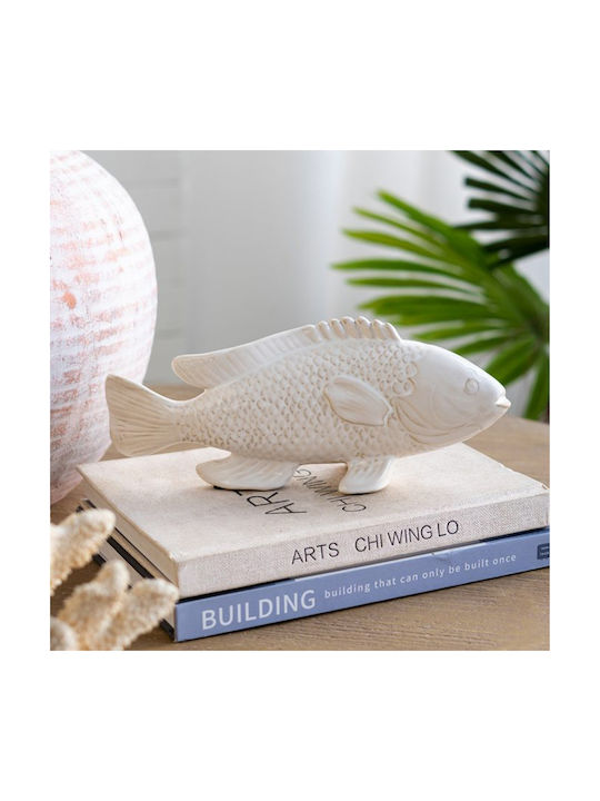 Artekko Decorative Fish Made of Ceramic Material Andes 26x7x11cm