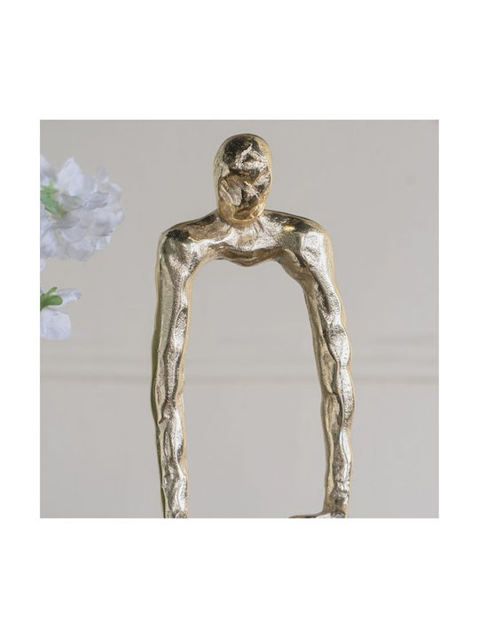 Artekko Decorative Figure Metal Figurine 20x13x42cm