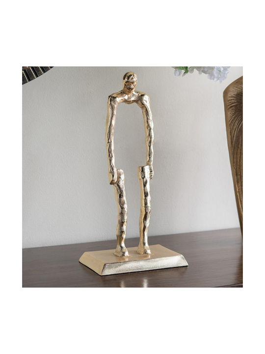 Artekko Decorative Figure Metal Figurine 20x13x42cm
