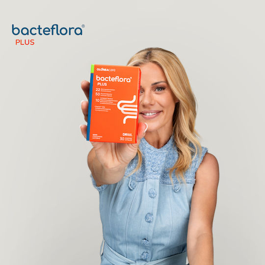 Olonea Bacteflora Plus Συμπλήρωμα με Προβιοτικά & Πρεβιοτικά 60 φυτικές κάψουλες