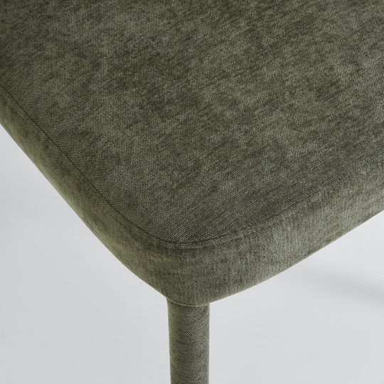 Autumn Dining Chairs Velvet Olive 4pcs 48x59x84cm