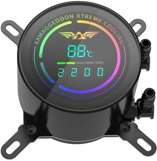 Armaggeddon A360 Răcire cu Lichid AIO CPU cu 3 Ventilatoare 120mm și Iluminare ARGB
