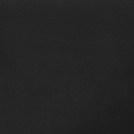 Dining Chair With Black Artificial Leather Upholstery 45x54x81cm