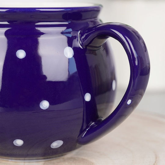 Orion Becher Keramik Blau 200ml