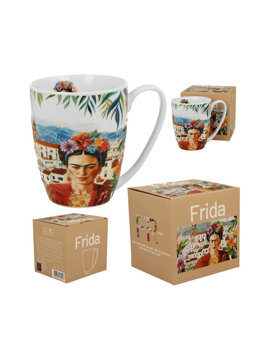 Mexican Art Red Ceramic Red Mug