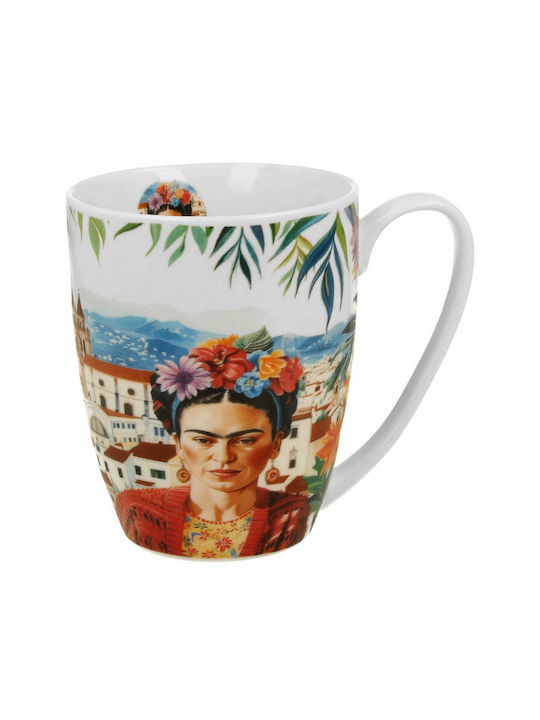 Mexican Art Red Ceramic Red Mug