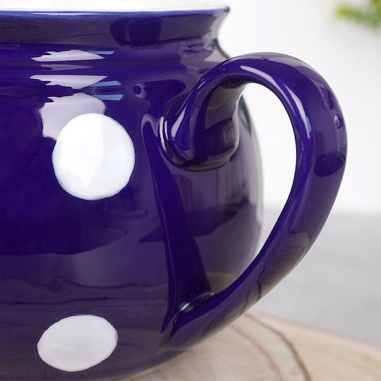 Orion Becher Keramik Blau 850ml