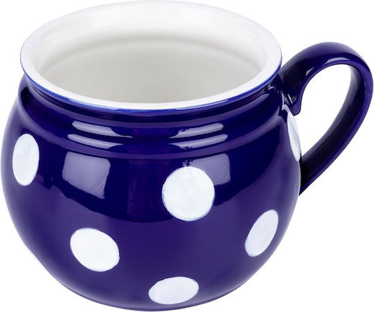 Orion Becher Keramik Blau 850ml
