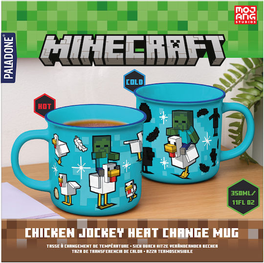 Minecraft Промяна На Топлината Керамична Чаша 350мл