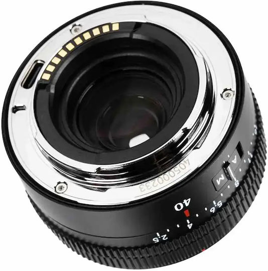 7artisans Full Frame Φωτογραφικός Φακός AF 40mm f/2.5 Σταθερός για Sony E Mount Μαύρος