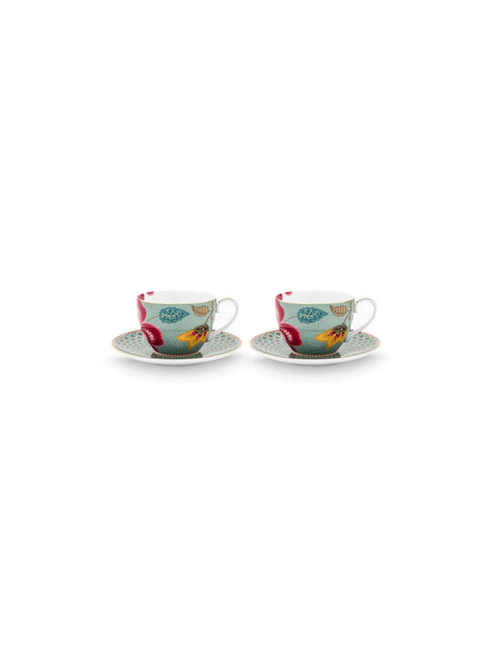 PiP Studio Blooming Tales Fantasy Mug Ceramic Brown 2 Pieces