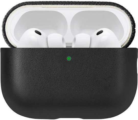 Native Union Leder Kunststoff Silikon Tasche in Schwarz für Apple AirPods Pro 3