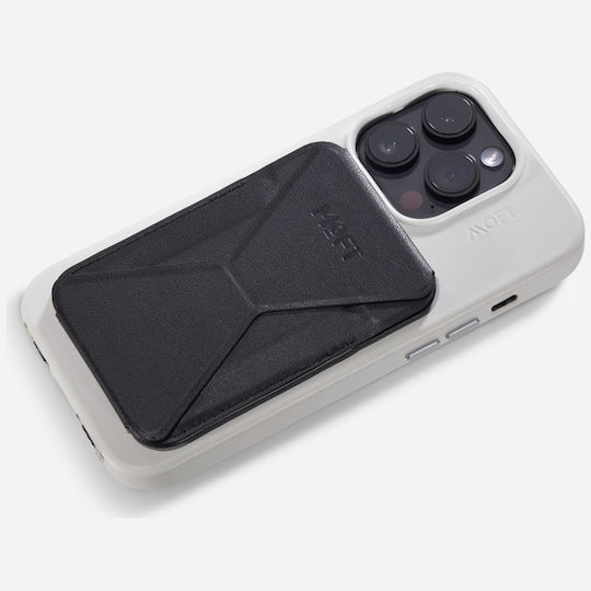 MOFT MagSafe Θήκη Καρτών Movas Snap-On σε Μαύρο χρώμα