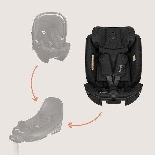 Lionelo Moxie Next Car Seat i-Size with Isofix Black
