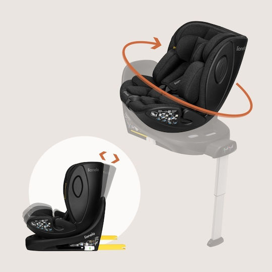 Lionelo Moxie Next Car Seat i-Size with Isofix Black
