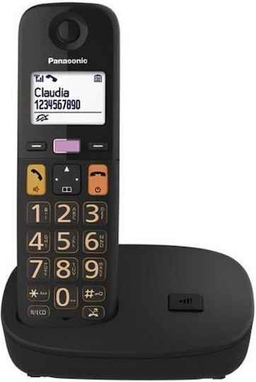 Panasonic KX-TGU110FXB Schnurlostelefon Schwarz