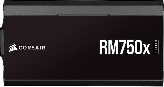 Corsair RM750x Shift 750W Μαύρο Τροφοδοτικό Υπολογιστή Full Modular 80 Plus Gold
