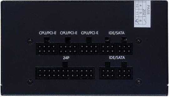 Spacer SP-MP-500 500W Μαύρο Τροφοδοτικό Υπολογιστή Full Modular 80 Plus Standard