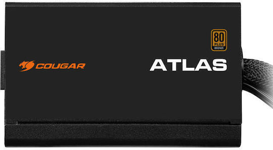 Cougar Atlas 600W Μαύρο Τροφοδοτικό Υπολογιστή Full Modular 80 Plus Bronze