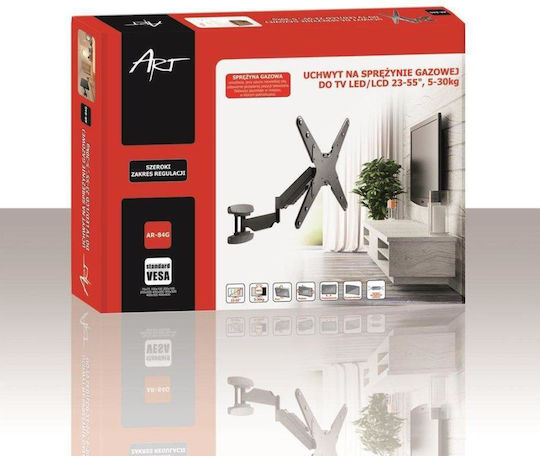 Art AR-84G Wall TV Mount with Arm up to 55" and 35kg