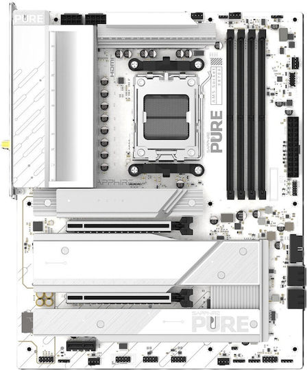 Sapphire PURE X870A Wi-Fi Motherboard ATX με AMD AM5 Socket 52122-02-40G