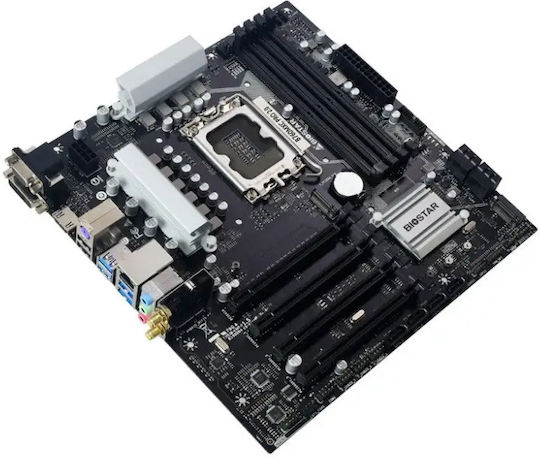 Biostar B760MXC PRO V6.0 Wi-Fi Motherboard Micro ATX με Intel 1700 Socket