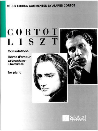 Liszt Etudes D' Execution Transcendante Volume 2 Pour Piano Cortot