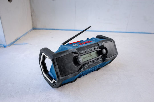 Bosch GP18V-3SC Radio de Birou Reîncărcabil cu Bluetooth și USB Albastru