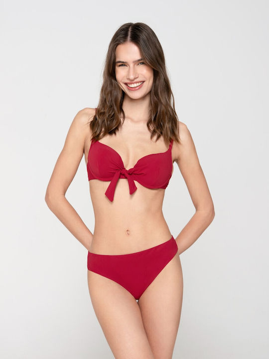 Slip bikini burgundy