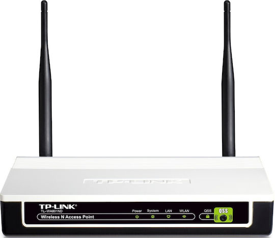 TP-LINK TL-WA801ND v1 Access Point Wi‑Fi 4 Single Band (2.4GHz)