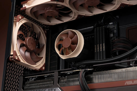 Noctua NL-ACF1 Case Fan 80mm (2200rpm / 32.67cfm) Without LED Lighting Brown