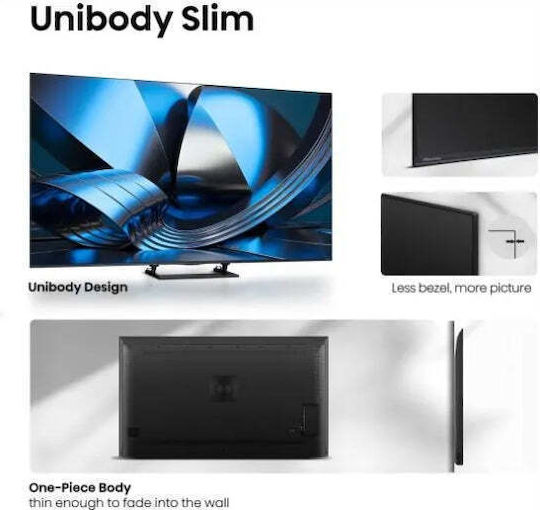 Hisense Смарт Телевизор 50" 4K UHD Mini LED U7SE HDR (2026) 50U7SE