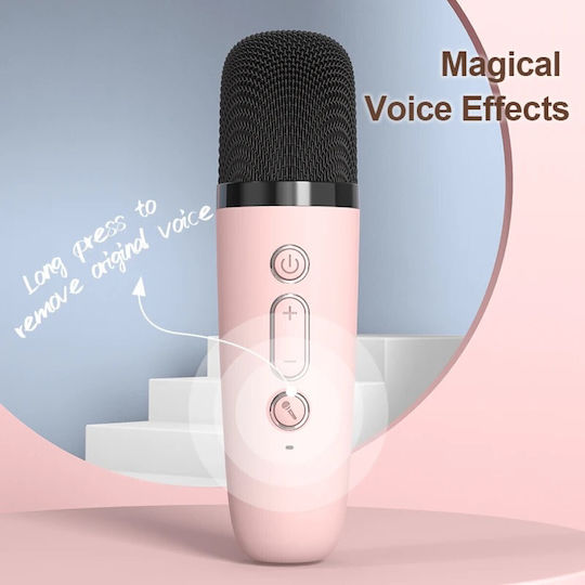 Moxom Ηχείο Karaoke με Ασύρματα Μικρόφωνα MX-SK63 MX-SK63 σε Λευκό Χρώμα