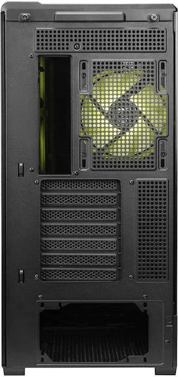 MSI MAG PANO 130R PZ Midi Tower Κουτί Υπολογιστή Black/Transparent