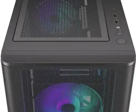Endorfy Ventum 400 ARGB Midi Tower Computer Case Black
