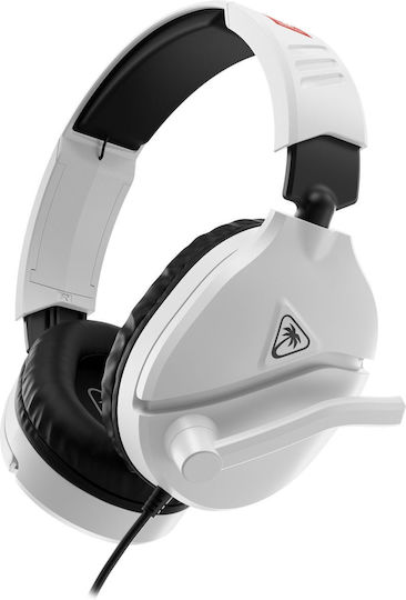 Turtle Beach Recon 70 Over Ear Gaming Headset με σύνδεση 3.5mm Λευκό for Nintendo Switch / Nintendo Switch 2