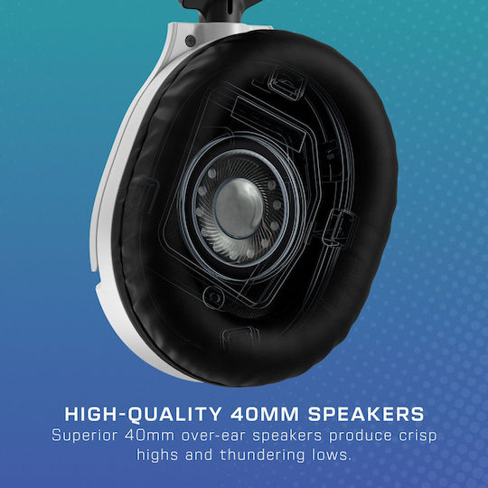 Turtle Beach Recon 70 Over Ear Gaming Headset με σύνδεση 3.5mm Λευκό for Nintendo Switch / Nintendo Switch 2