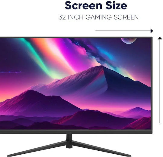 Armaggeddon PXP-32PRO-B IPS HDR Monitor 31.5" QHD 2560x1440 180Hz με Χρόνο Απόκρισης 1ms GTG