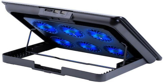 Defender NS-520 Cooling Pad for Laptop up to 15.6 inches with 6 Fans and Illumination