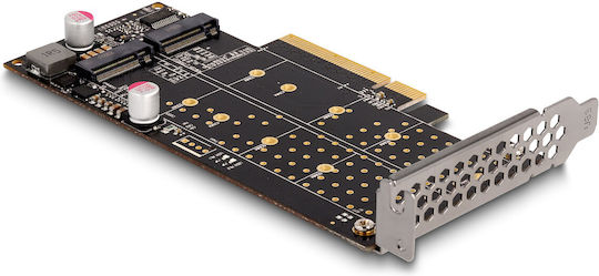 Delock Pci Express To 2 X Nvme M.2 Key M Bifurcation Lpff Delock 89837