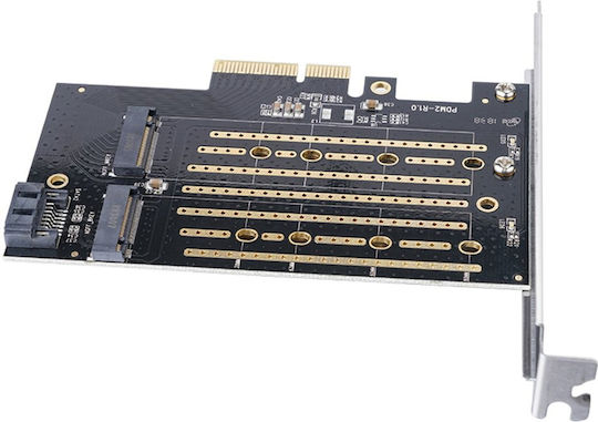 Orico Card PCIe la port PCI-E / M.2 / SATA
