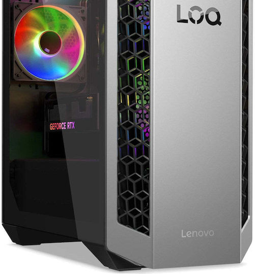 Lenovo LOQ Tower 26ADR10 SFF Gaming Desktop PC (Ryzen 7-8745HX/32GB DDR5/1.0TB SSD/W11 Home)