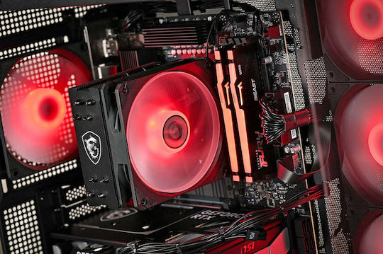Actina Компютри В Компактен Формат Гейминг Настолен Компютър Ryzen 5-7500F/16GB DDR4/1.0TB SSD/Windows 11 Home