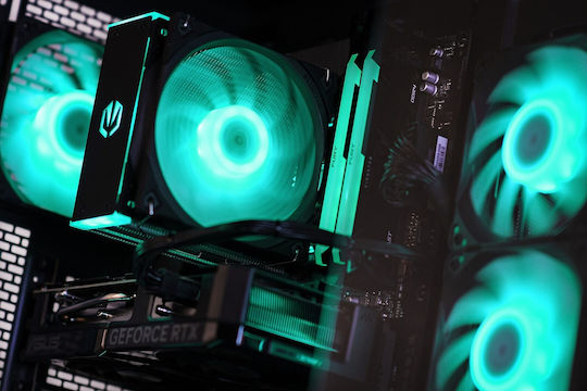 Actina Гейминг Настолен Компютър Ryzen 7-5700X/16GB DDR4/1.0TB SSD/Без Операционна Система