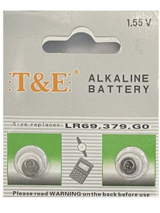 Alkaline Watch Batteries LR69 1.55V 10pcs