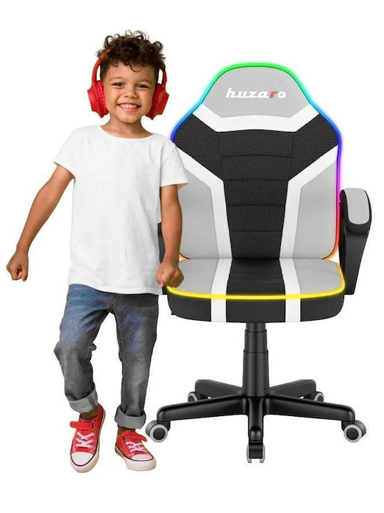 Huzaro Ranger 1.0 Gaming Stühle Künstliches Leder mit RGB-Beleuchtung Schwarz / Grau