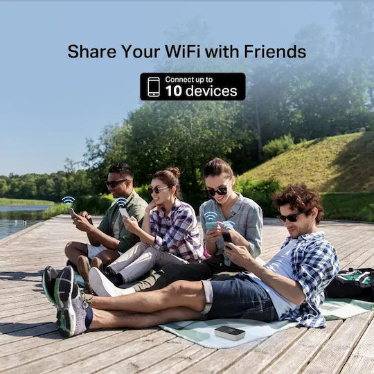 Mercusys MT115 v1 Drahtloser 4G Tragbarer Hotspot Wi‑Fi 4